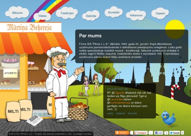 Mārtiņa Beķereja konditoreja, Pērse-L.L.K., SIA